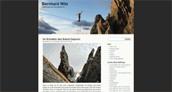 Desktop Screenshot of bernhardwitz.ch